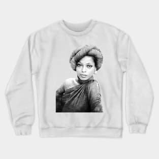 Diana Ross Halftone Crewneck Sweatshirt